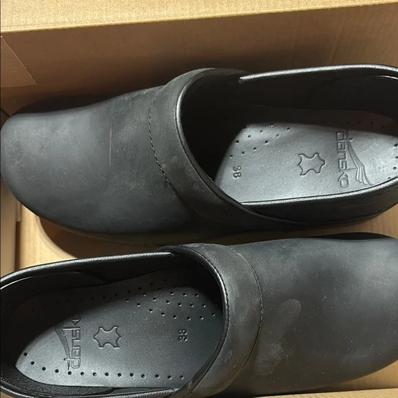 Dansko Black Clogs - Picture 2 of 5